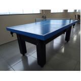 Mesa de Ping Pong sob Medida em Salto Grande - Mesa de Ping Pong Dobrável -  Bilhares Jandaia